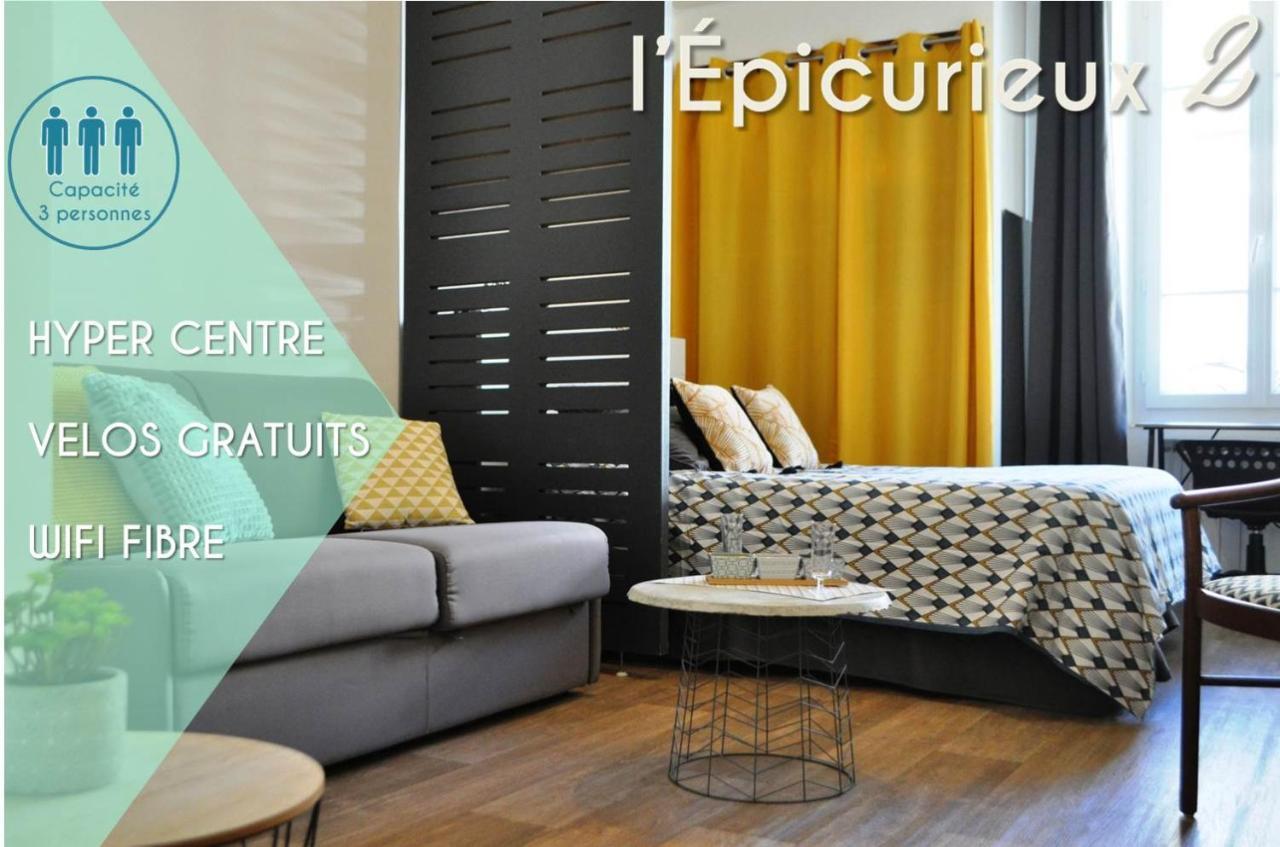 Appartements Epicurieux Hyper Centre Ville, Calme - Sejouraixlesbains Aix-les-Bains Kamer foto